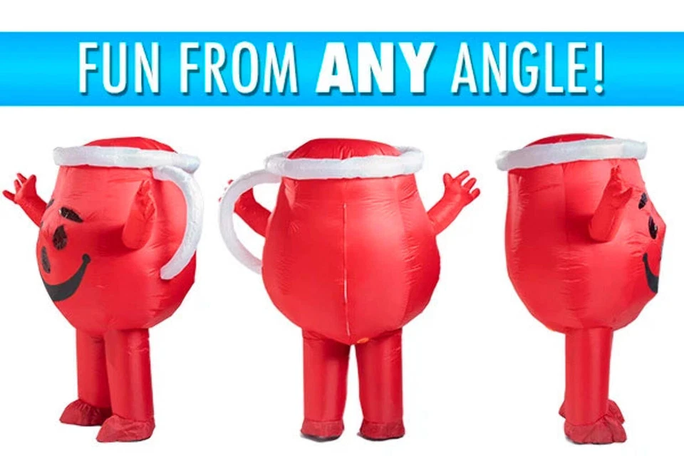 Disfraz inflable Kool-Aid para hombre Foto 4 de 4