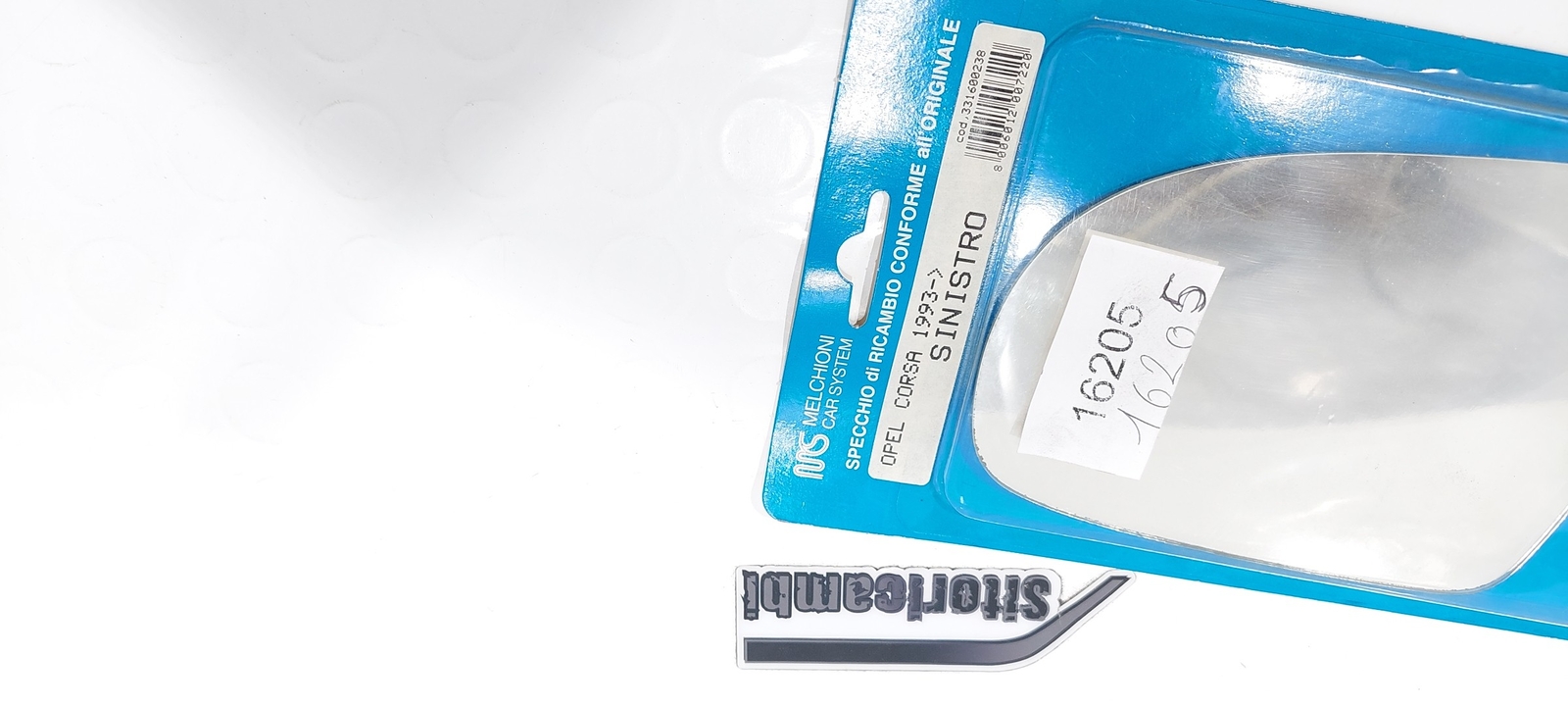 Glass Mirror Outer Left MELCHIONI 331600238 Vauxhall Corsa B for sale