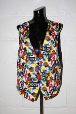 VTG Mickey Co. Disney Mickey Mouse Colorful Vest Sz M / L
