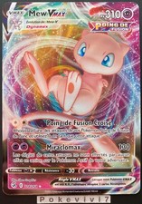 Carte Pokemon MEW 114/264 Vmax Ultra Rare Epée et Bouclier 8 EB08 FR NEUF
