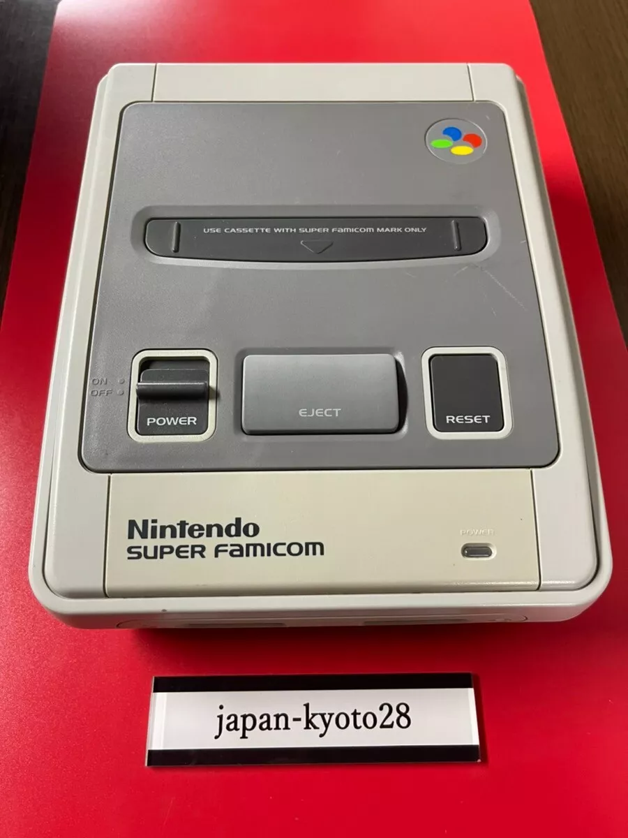 Nintendo Super Famicom Console SHVC-001 OEM SFC SNES Gray Tested