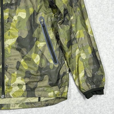 Nike Shield Ghost 3m Flash Jacket Camouflage Reflective Men's for