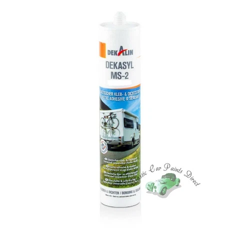 Dekalin Dekasyl MS-2 290ml Elastic Adhesive & Sealent in GREY - Caravans etc