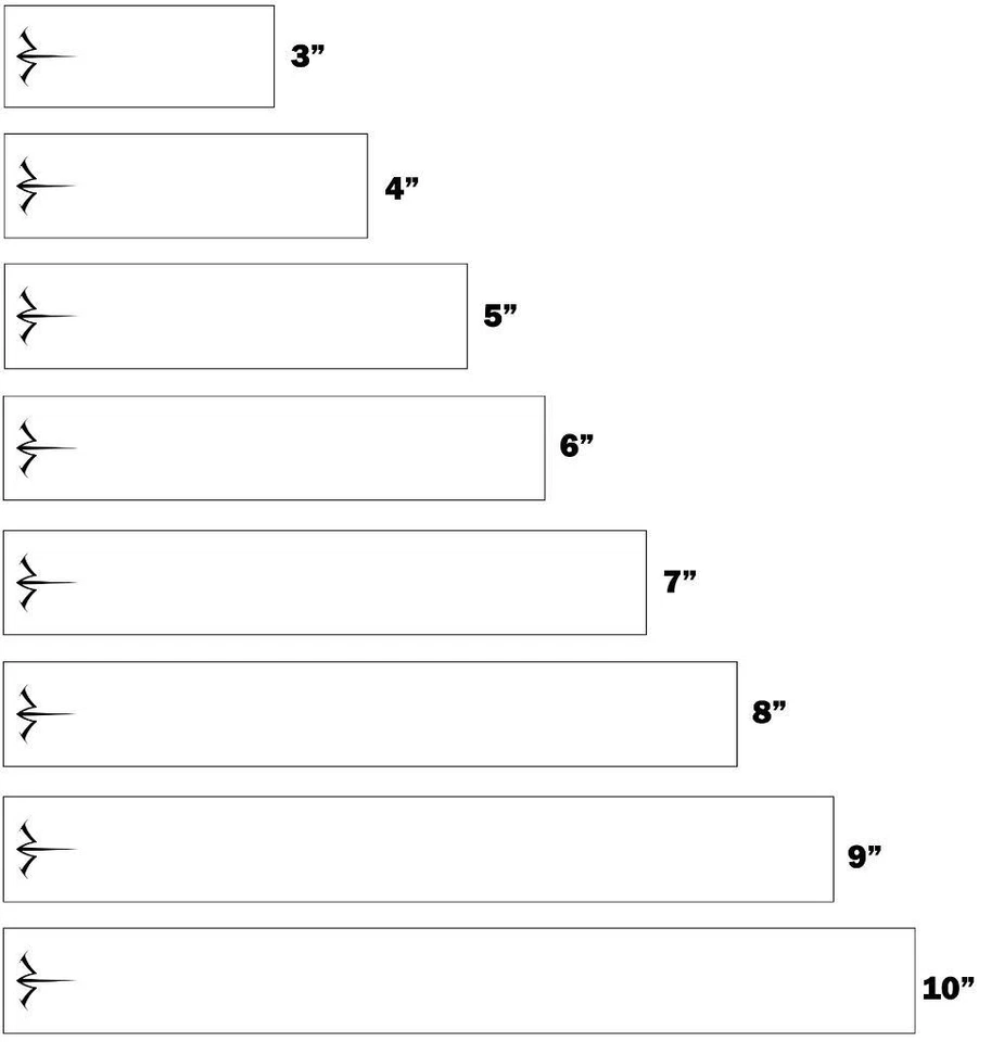 White Water Archery Solid White Icon Logo 15pc Pack Arrow Wraps Choose length