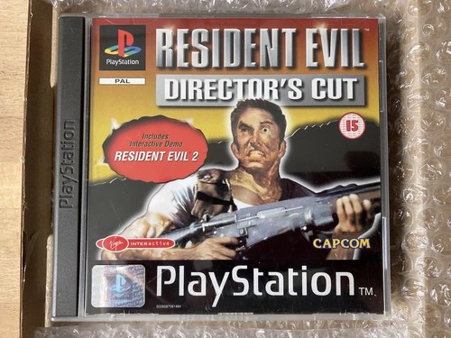 RESIDENT EVIL DIRECTORS CUT PS1 UK PAL Great Condition No Res2 Demo HQ Packing - Picture 2 of 10
