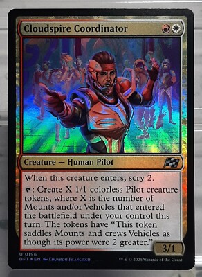 Magic - Cloudspire Coordinator - Uc/Foil/Kreatur - Ätherdrift - Boosterfrisch