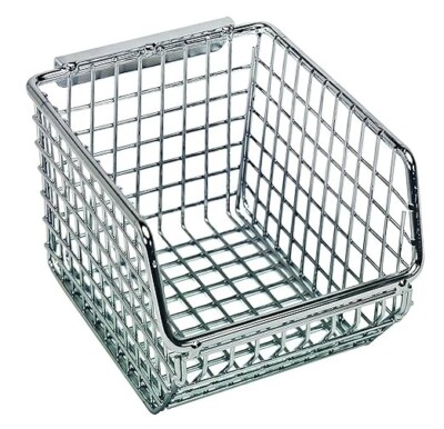 NEW Quantum Storage Systems QMB510C - Mesh Stack & Hang Bin - 4¼'' x 5¼'' x 3''