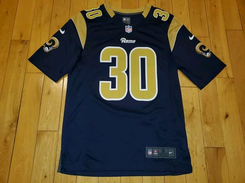 2015 Nike Todd Gurley II LOS ANGELES RAMS Mens NFL Rookie Team Replica JERSEY S - Picture 5 of 20