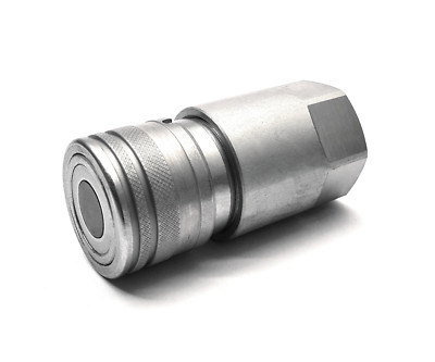 Innengewinde Flachsteck Schnellspannkupplung - 3/4'' BSP - 350 Stab - verzinkt vernickelt