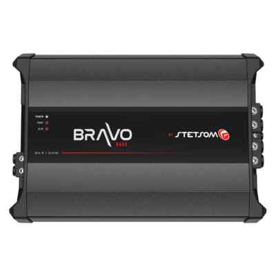 Stetsom BRAVO BASS 5K 1 Ohm Monoblock Subwoofer Amplifier 5000 Watts RMS 10000