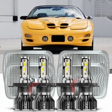 4pc Led Headlights Hilo Beam For Pontiac Firebird Trans Am 1998 2000-2002