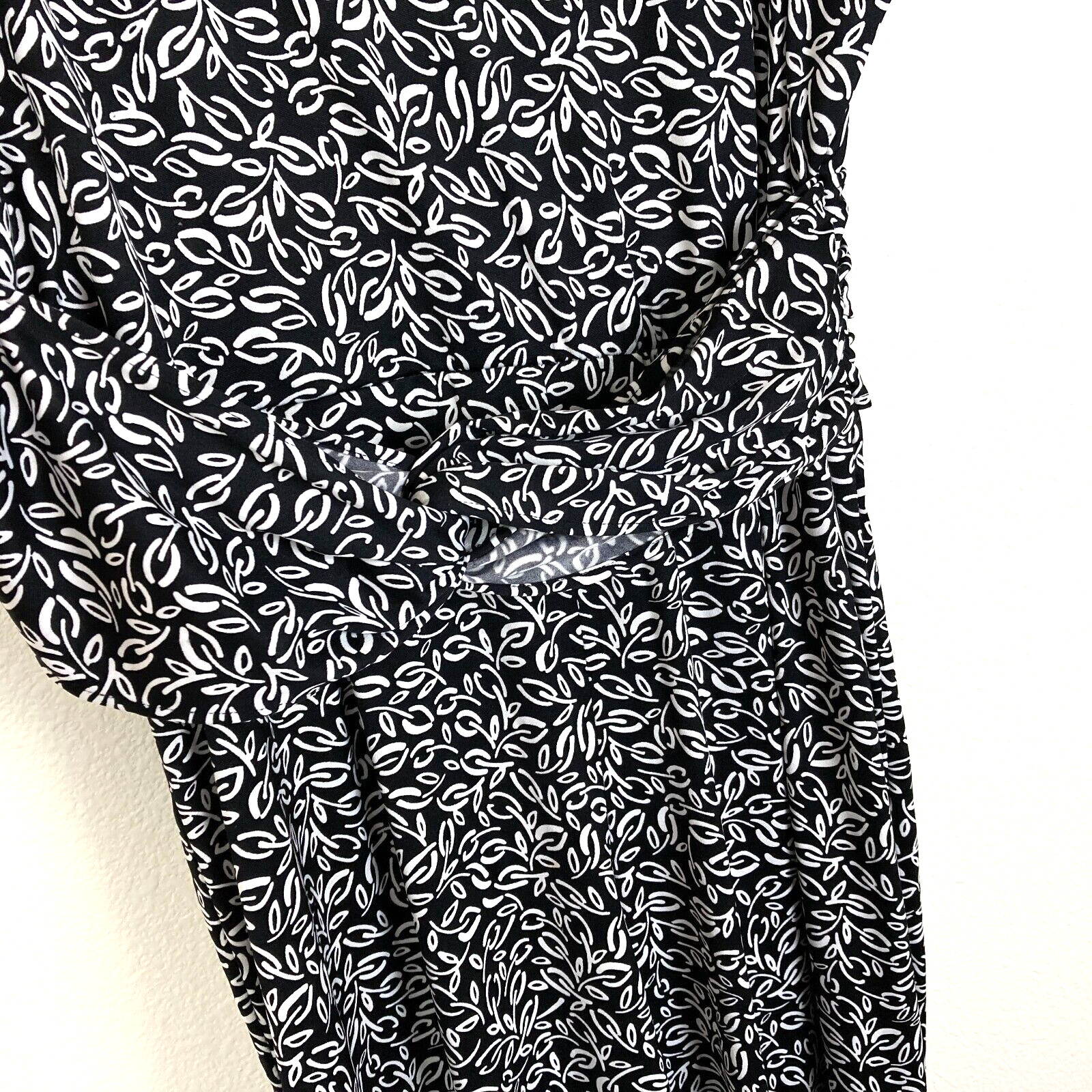 Shelby & Palmer Women's Jumpsuit Size XL Jersey Knit Wide Leg V-Neck Sleeveless