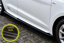 CUP Seitenschweller aus ABS passend für Audi A1 GB mit S-Line Carbon Optik