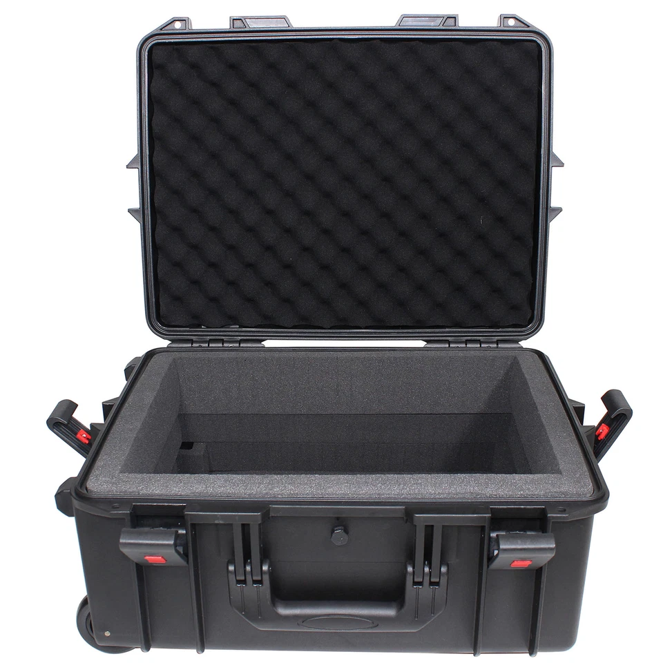 ProX XM-1102HW VaultX Medium Watertight Case W/Handle, Wheels Pluck-N-Pak Foam - Image 3 of 4