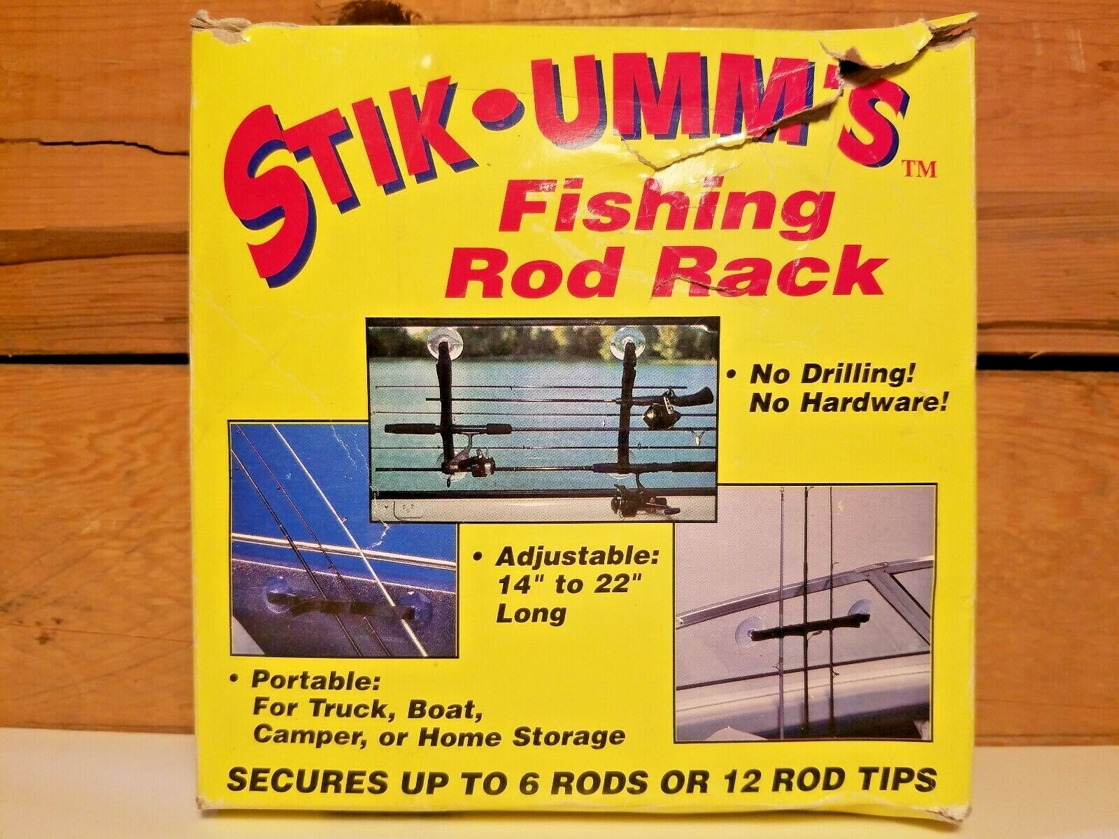 Stik Umms Fishing Rod Rack SR-1 Kwik Tek