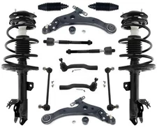 Front Complete Struts Control Arms Tie Rods & Links For Toyota Camry 2012-2017