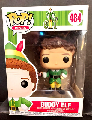 Funko POP Movies Buddy Elf 484 NIB with Maple Syrup