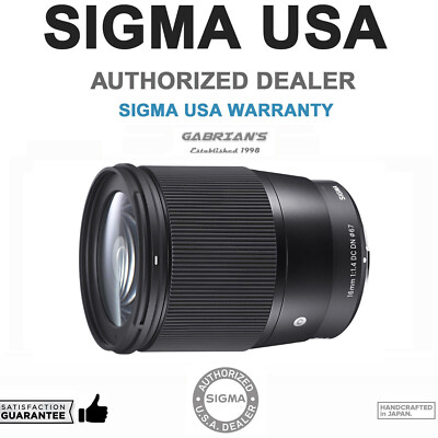 ＭＳＭsigma 16mm　f1.4 dc dn Amazon.com : Sigma 16mm F1.4 DC DN Contemporary for L Mount