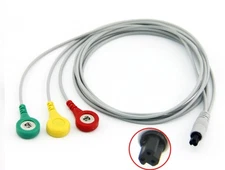  Prince 180B & PC 80B Portable ECG Electrode Lead Wire Cable Compatible 
