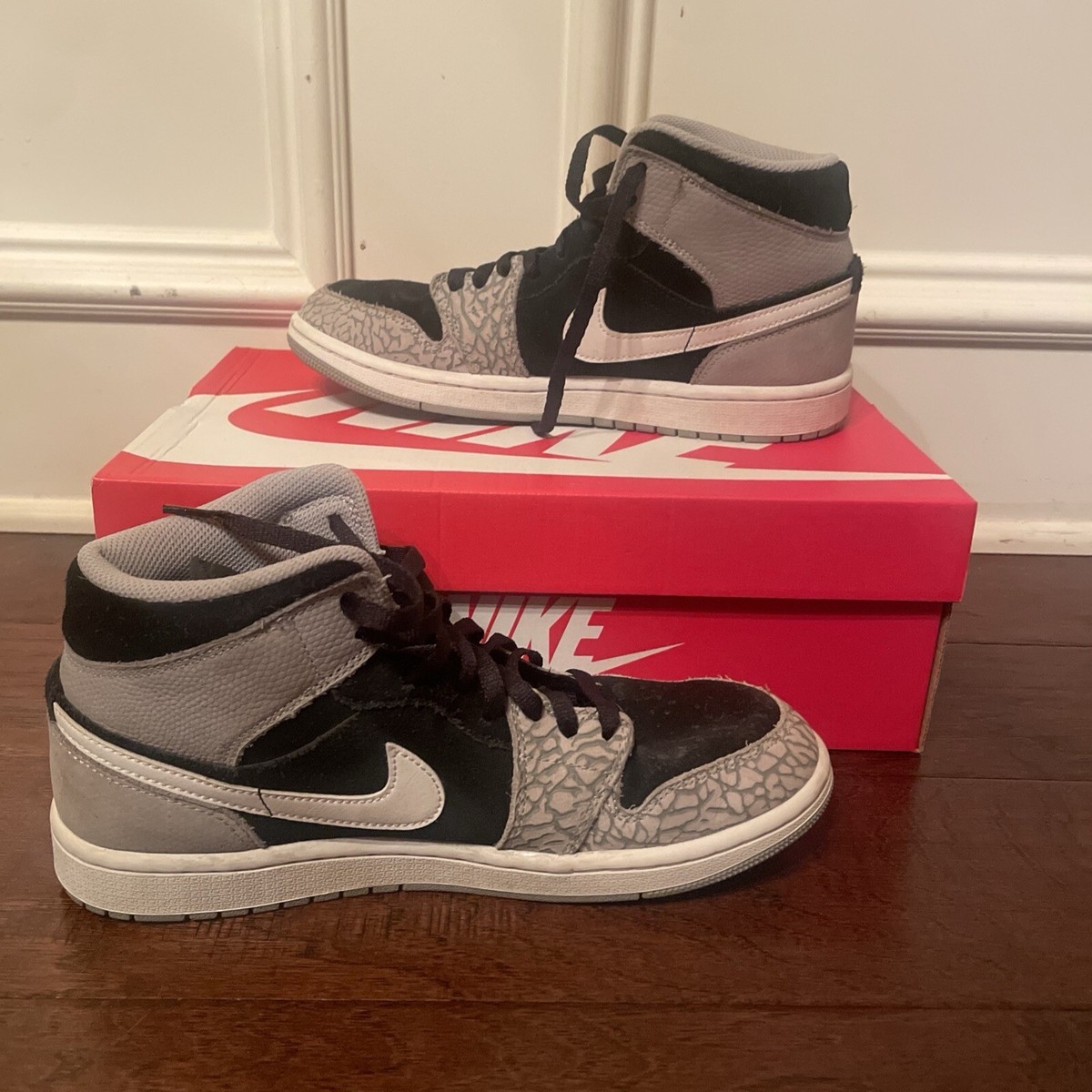 Size 8 - Jordan 1 Mid SE Elephant Toe 195869233758| eBay