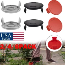 2/4/6PC- For Hyper Tough Spool Trimmer Cap Cover HT19-401-003-06&HT19-401-003-07