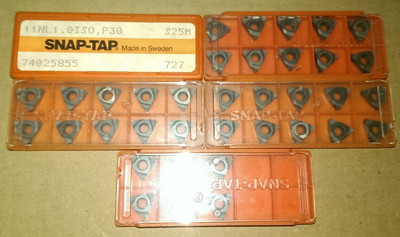 10x SECO SNAP-TAP 11NL1.0ISO , P30 74025855 727 Gewindeschneidplatten TOOLS CNC