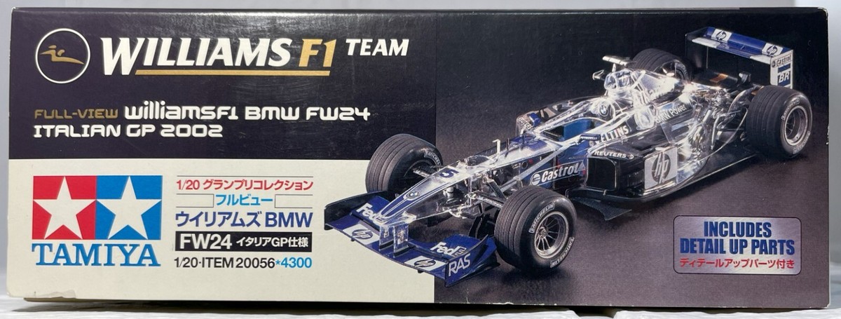 タミヤ 1/20 ウィリアムズ BMW フルビュー FW24 イタリアGP F1 Steal