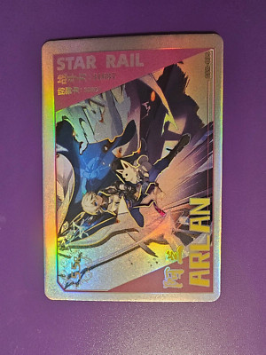 Honkai Star Rail Premium Card SSR-035 Arlan Thick Stock Goddess Story Hoyoverse