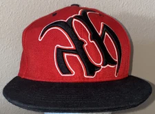 Hustle Harder Red Adjustable Baseball Cap Snapback