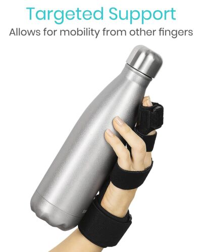 Vive Full Trigger Finger Splint - Hand and Wrist 1 Count (Pack of 1), Black - Picture 8 of 9