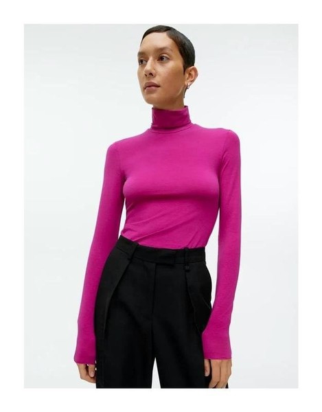 Women ARKET Turtleneck Red Cotton 38 / M / 46