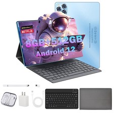 Android Tablet 8GB RAM 256GB ROM Android 12 8800mAh Dual Camera 8MP 16MP Gift