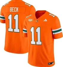 Carson #16 Beck YOUTH Stitched Jersey Orange