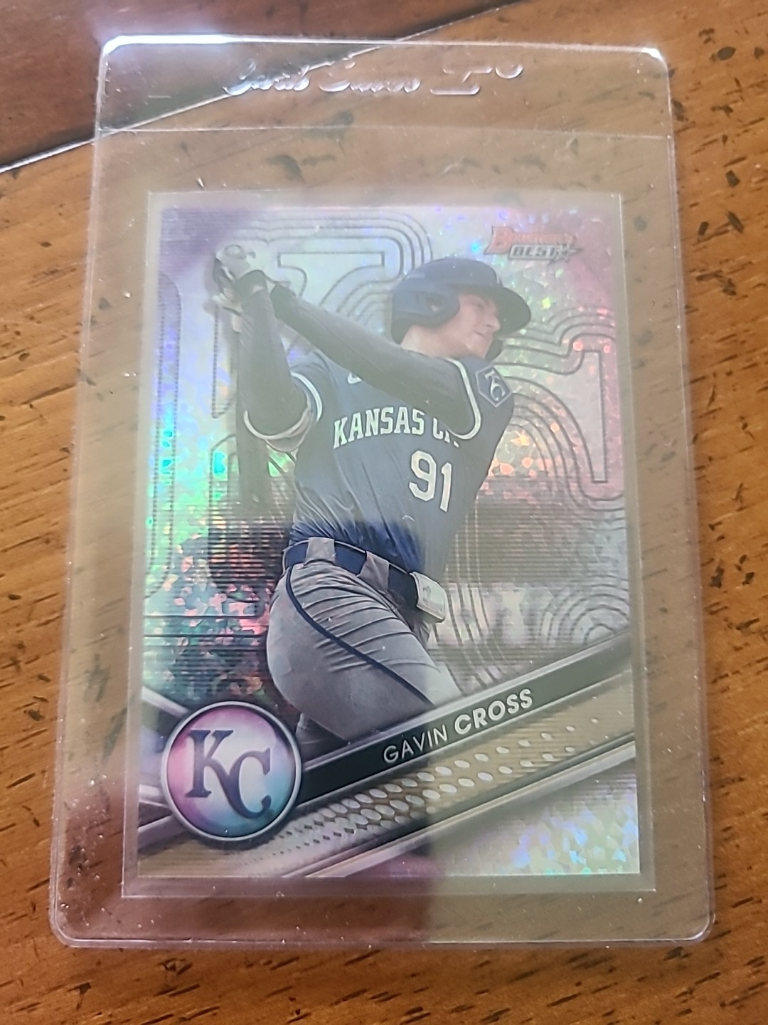 2022 Bowmans Best Gavin Cross /299 Mini Diamond Refractor