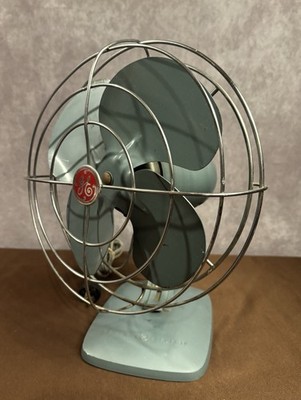 GE General Electric アンティークファン Antique General Electric GE Brass Blade Fan Industrial Brass Cage