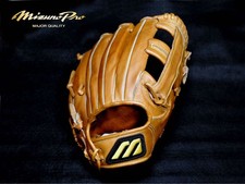  Serial number included MIZUNO PRO Nobuyoshi Tsubota hardball baseball glove