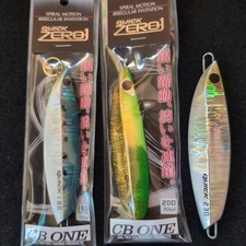 CB ONE Quick Zero One Sardine Glow Jig Head 180g Luminous Metal Jig