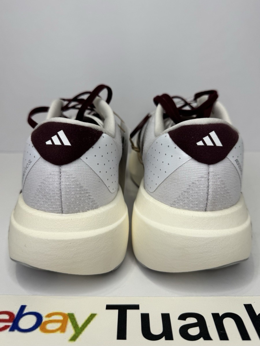 Adidas Adizero Evo SL x NCAA \'Texas A&M\' JQ4566 size 10.5 NCAA x Adidas Adizero Evo SL Texas A&M White Running Shoes  main image 4