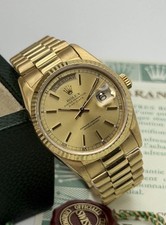 Rolex Day-Date - 18238 - Champagne Dial - Year 1989 - Full Set UK Watch- £13,750