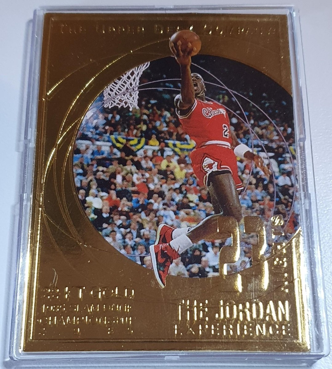 1997 Upper Deck Michael Jordan The Jordan Experience 22K GOLD