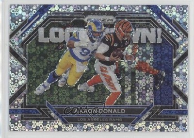 2022 Panini Prizm Lockdown! No Huddle Prizm Aaron Donald #L-1 2o7