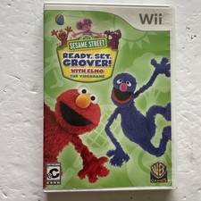 Sesame Street: Ready, Set, Grover (Nintendo Wii, 2011) CIB- Tested