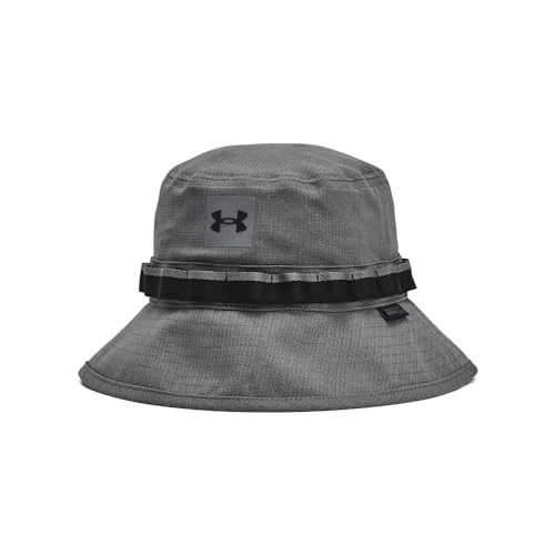 Under Armour Men's Iso-chill ArmourVent Bucket Hat Castlerock/Black M/L