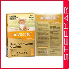 Advocate Cat Upto 4Kg Small Orange 6Pack