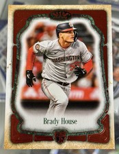 2026 Topps Tier One BRADY HOUSE RC rookie card #87 Washington Nationals. rookie card picture