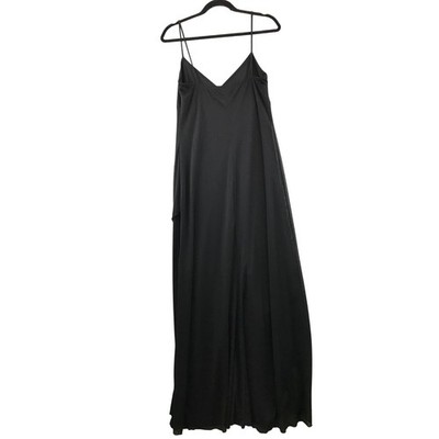 Vintage Taboo Black Maxi Dress Evening Party Cocktail Sleeveless size L |  eBay