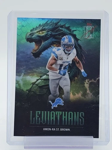 2025 Topps Signature Amon-Ra St. Brown Base (RAW)