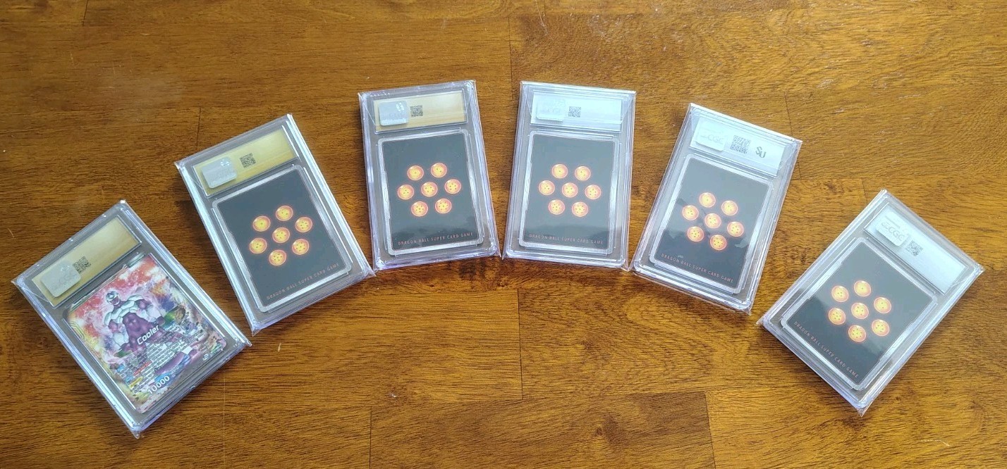 Dragon Ball Super Card Game 6-Card Graded Lot CGC 10 view 9