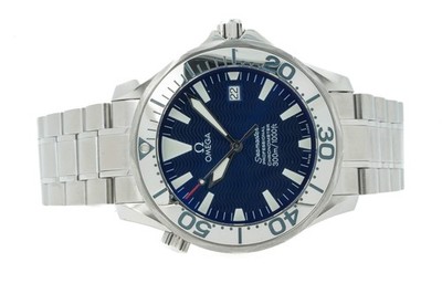 Omega Seamaster Chronometer 2255.80 225580 41mm blaues Zifferblatt Automatik 05/2006 1...