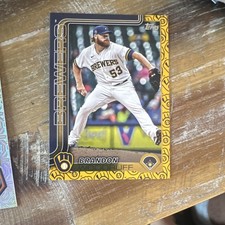 Topps 2025 Series 2 Brandon Woodruff Milwaukee Brewers Base Set #620